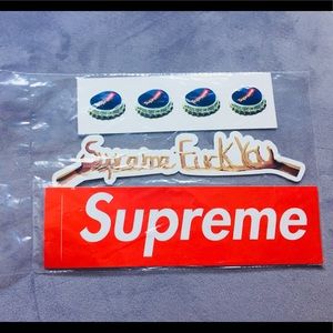 Supreme sticker bundle (3)